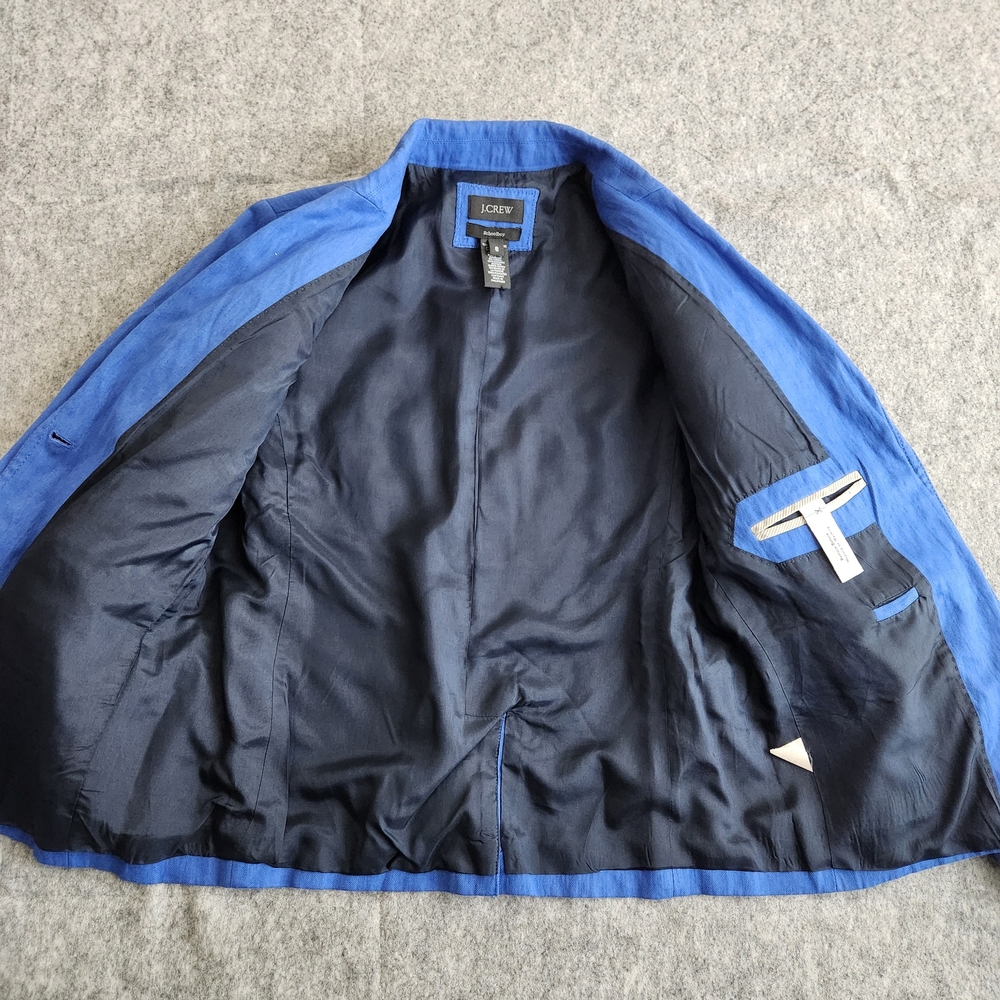 J.Crew Schoolboy Blazer Jacket Women's 6 Blue Business Career Office Minimalist - Picture 4 of 13